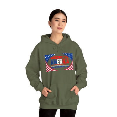 Redress America Unisex Heavy Blend™ Hooded Sweatshirt, American Stars