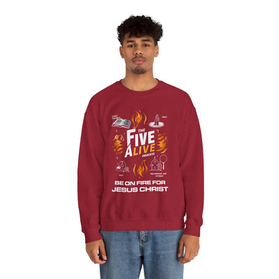 The Five Alive Process Unisex Heavy Blend™ Crewneck Sweatshirt