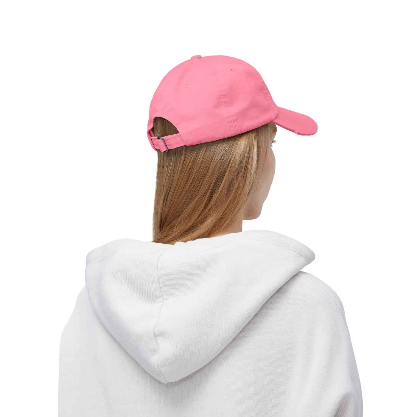 A Heart Filled With Love, Hope, Peace Unisex Distressed Cap