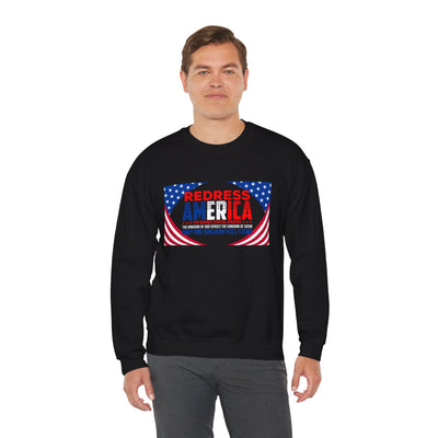 Redress America Unisex Heavy Blend™ Crewneck Sweatshirt, American Stars