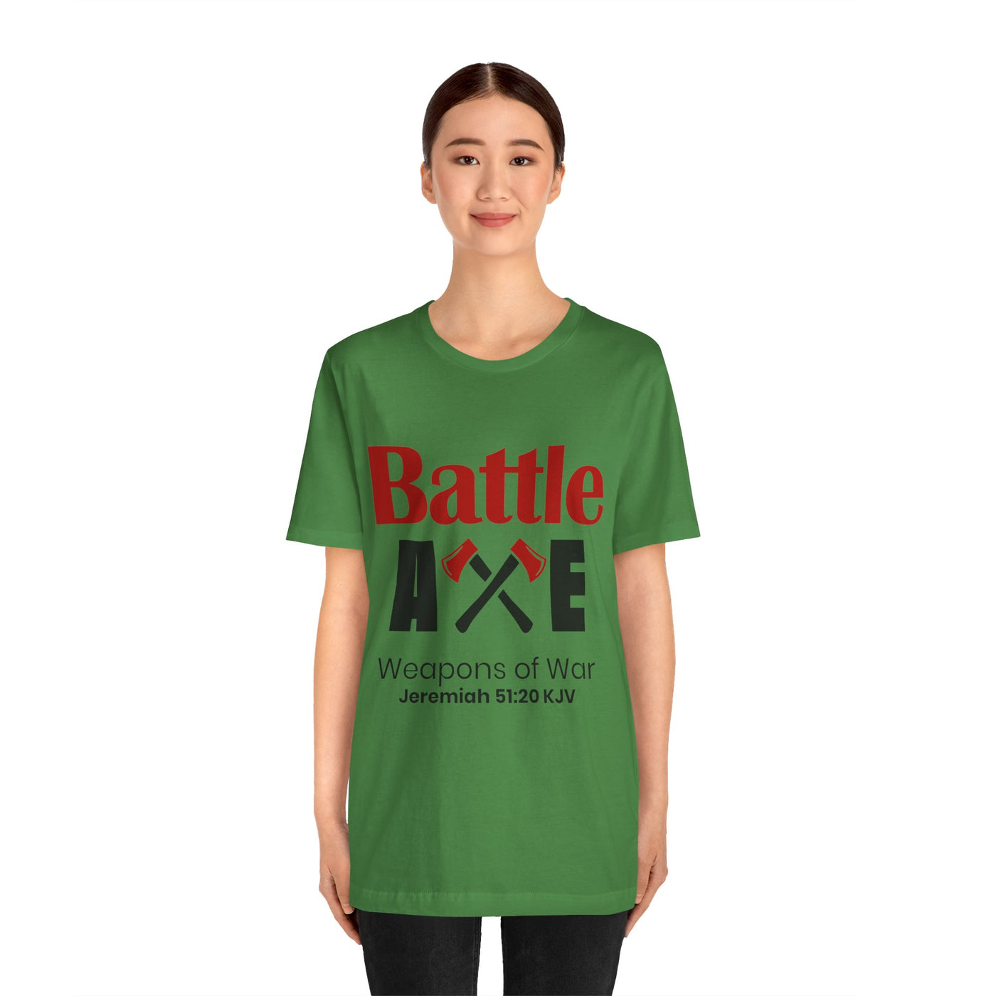 Battle Axe Weapons Of War Unisex Jersey Short Sleeve Tee