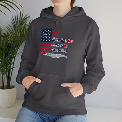 Justice For Jesus In America Unisex Heavy Blend™ Hooded Sweatshirt