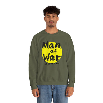 Man Of War Unisex Heavy Blend™ Crewneck Sweatshirt, Graphic Wears