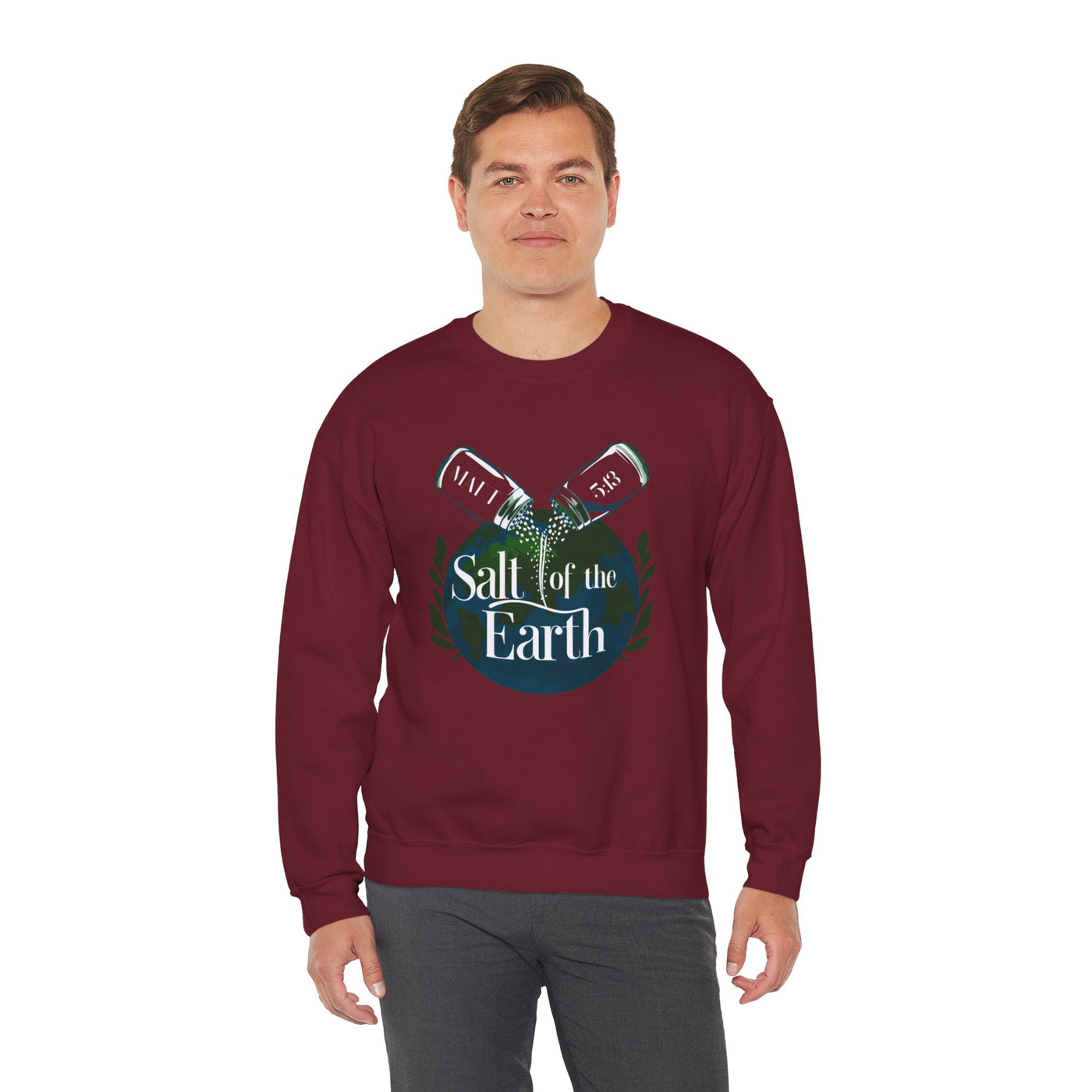 Salt Of The Earth Matt 5:13 Unisex Heavy Blend™ Crewneck Sweatshirt