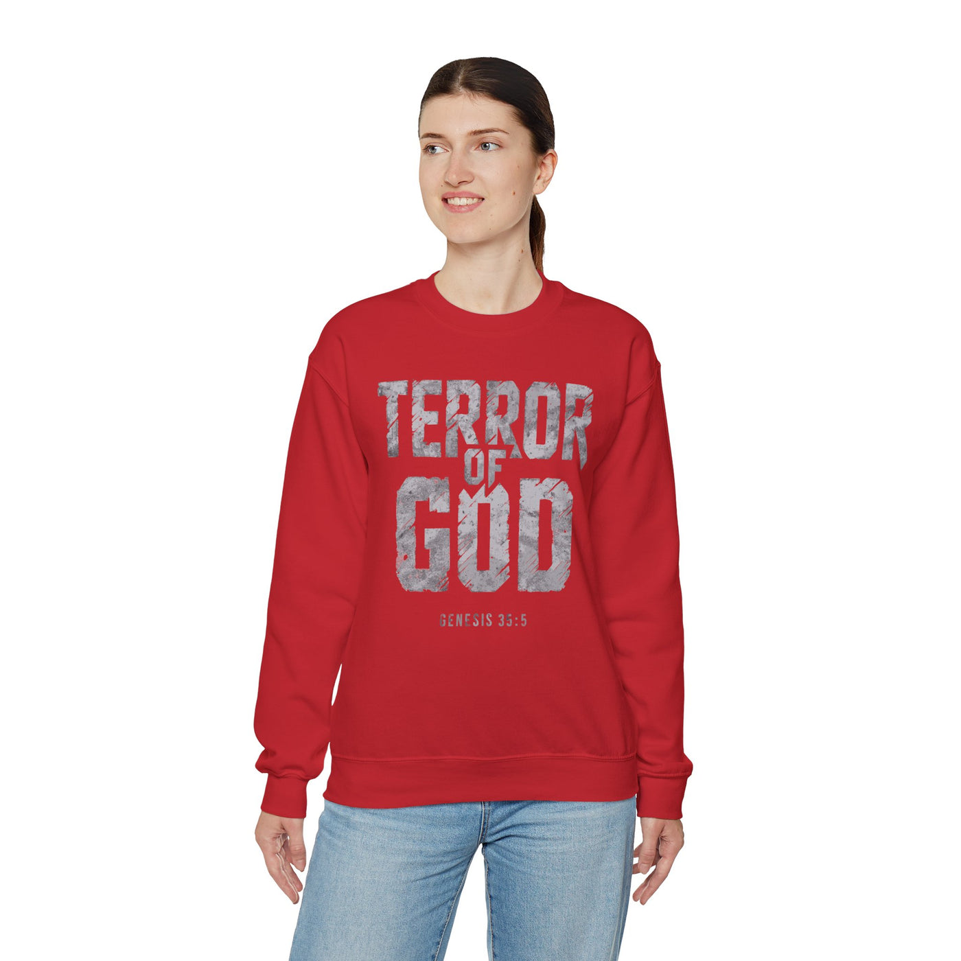 Terror Of God Unisex Heavy Blend™ Crewneck Sweatshirt