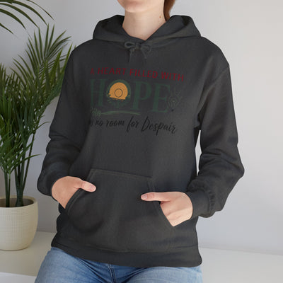 A Heart Filled With Hope Unisex Heavy Blend™ Hooded Sweatshirt