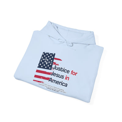 Justice For Jesus In America Unisex Heavy Blend™ Hooded Sweatshirt