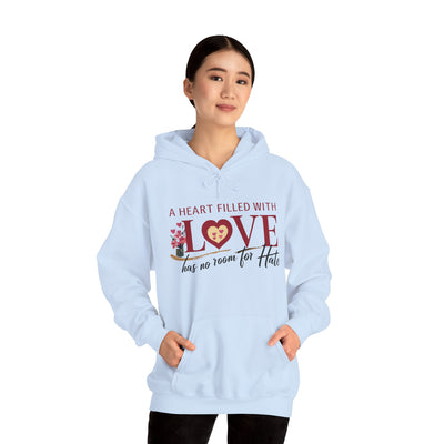 A Heart Filled With Love Unisex Heavy Blend™ Hooded Sweatshirt