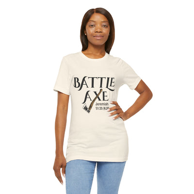 Battle Axe Jeremiah 51:20 Unisex Jersey Short Sleeve Tee