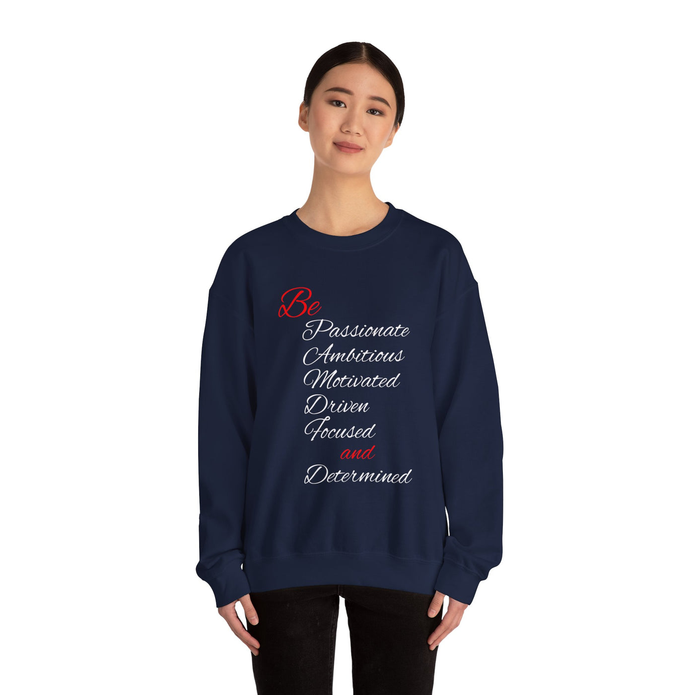 Be Determined Unisex Heavy Blend™ Crewneck Sweatshirt