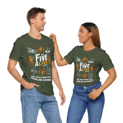 The Five Alive Process Unisex Jersey Short Sleeve Tee