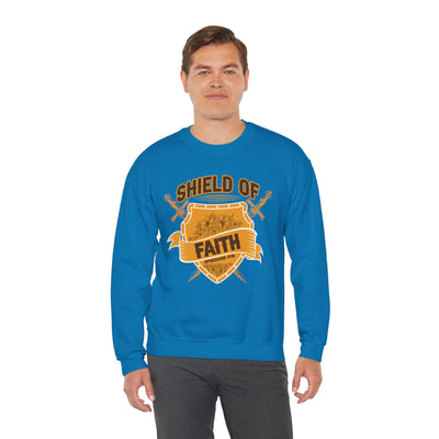 Shield Of Faith Unisex Heavy Blend™ Crewneck Sweatshirt