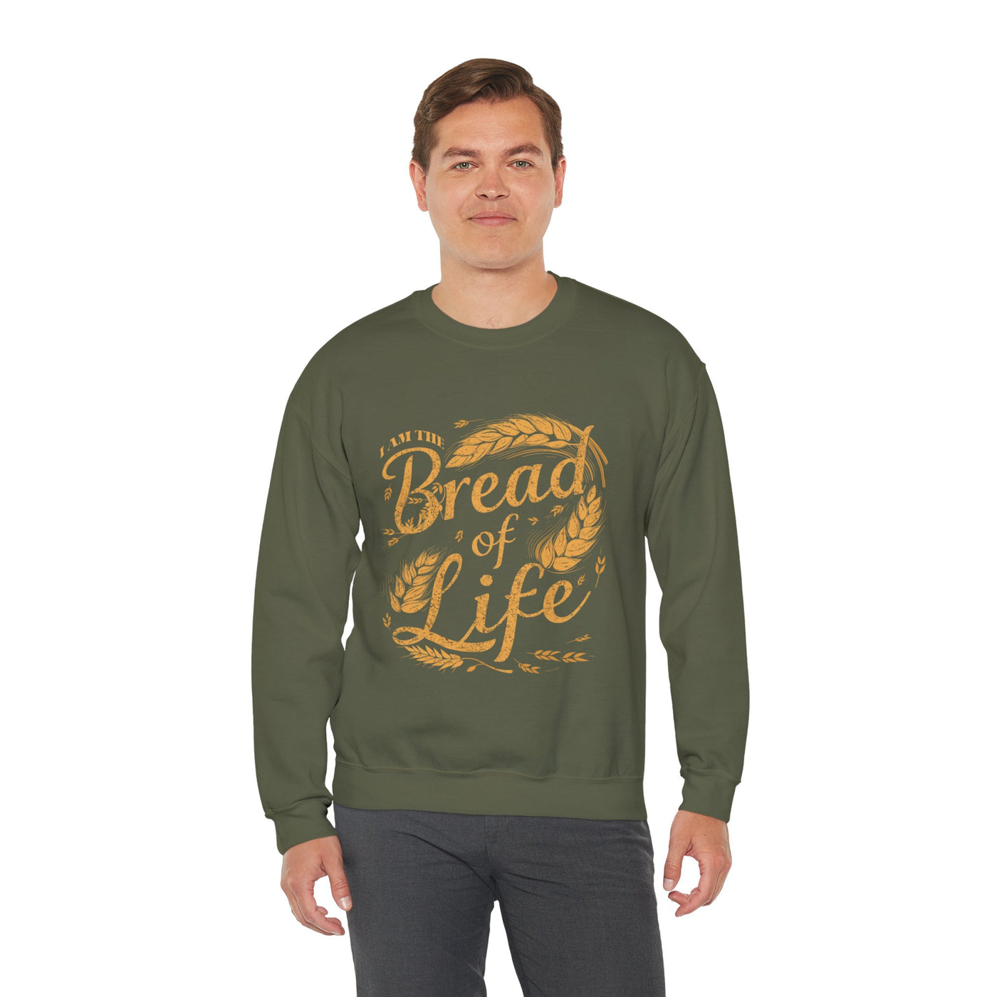 Bread Of Life Unisex Heavy Blend™ Crewneck Sweatshirt