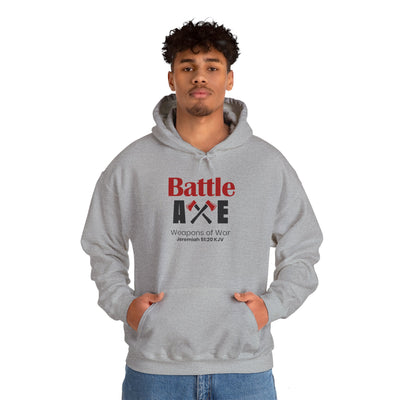 Battle Axe Weapons Of War Unisex Heavy Blend™ Hooded Sweatshirt