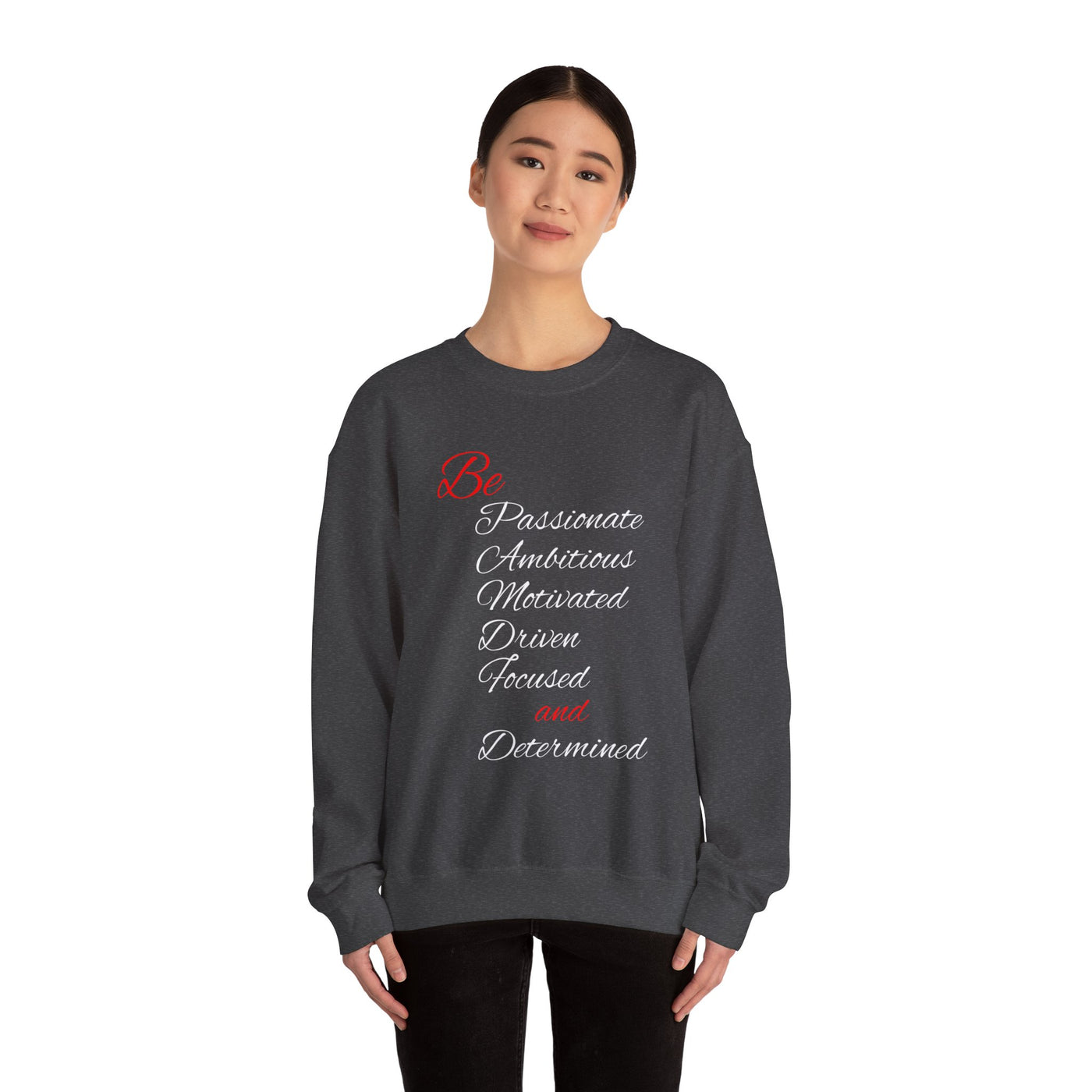 Be Determined Unisex Heavy Blend™ Crewneck Sweatshirt