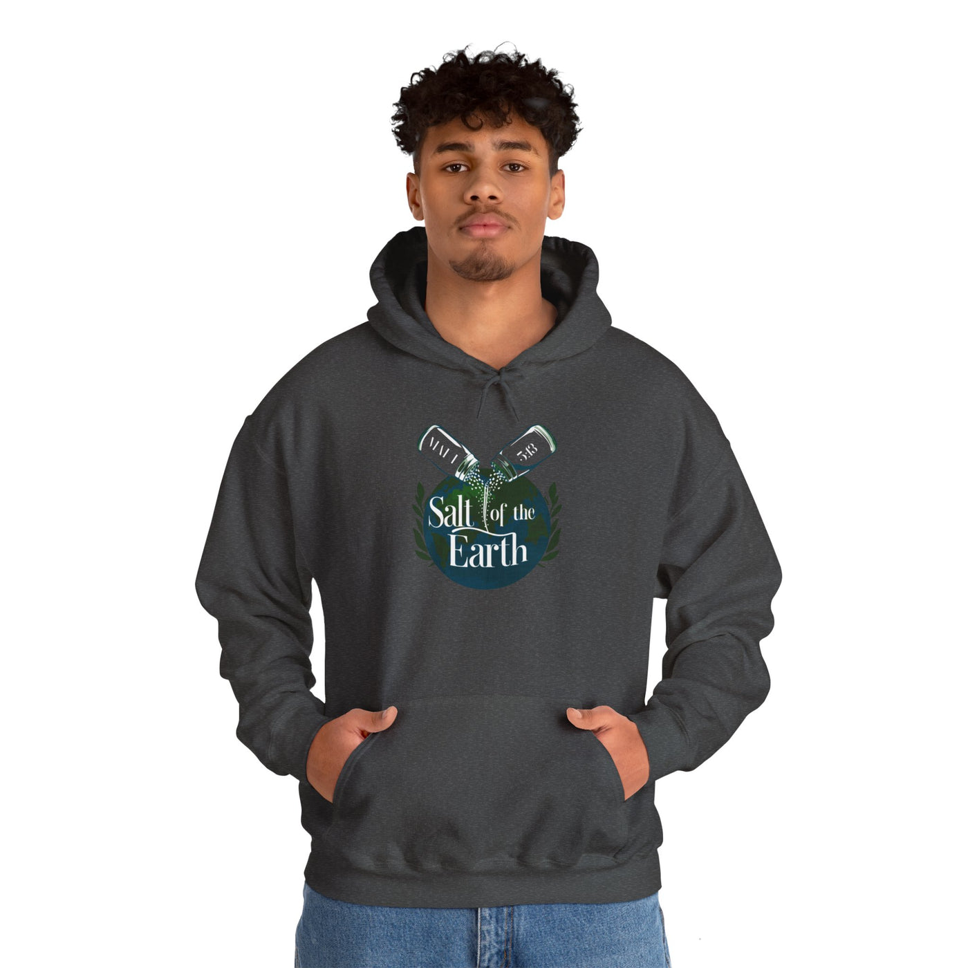 Salt Of The Earth Matt 5:13 Unisex Heavy Blend™ Hooded Sweatshirt
