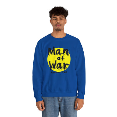 Man Of War Unisex Heavy Blend™ Crewneck Sweatshirt, Graphic Wears