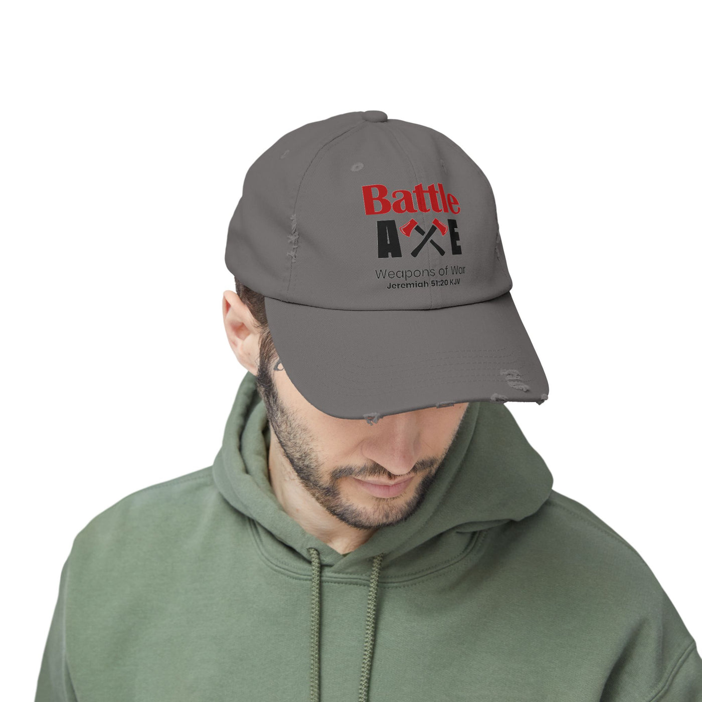 Battle Axe Weapons Of War Unisex Distressed Cap