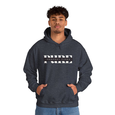 Pure Innocent Finds Unisex Heavy Blend™ Hooded Sweatshirt, white