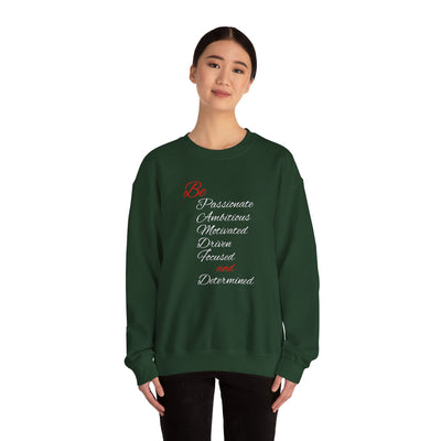 Be Determined Unisex Heavy Blend™ Crewneck Sweatshirt