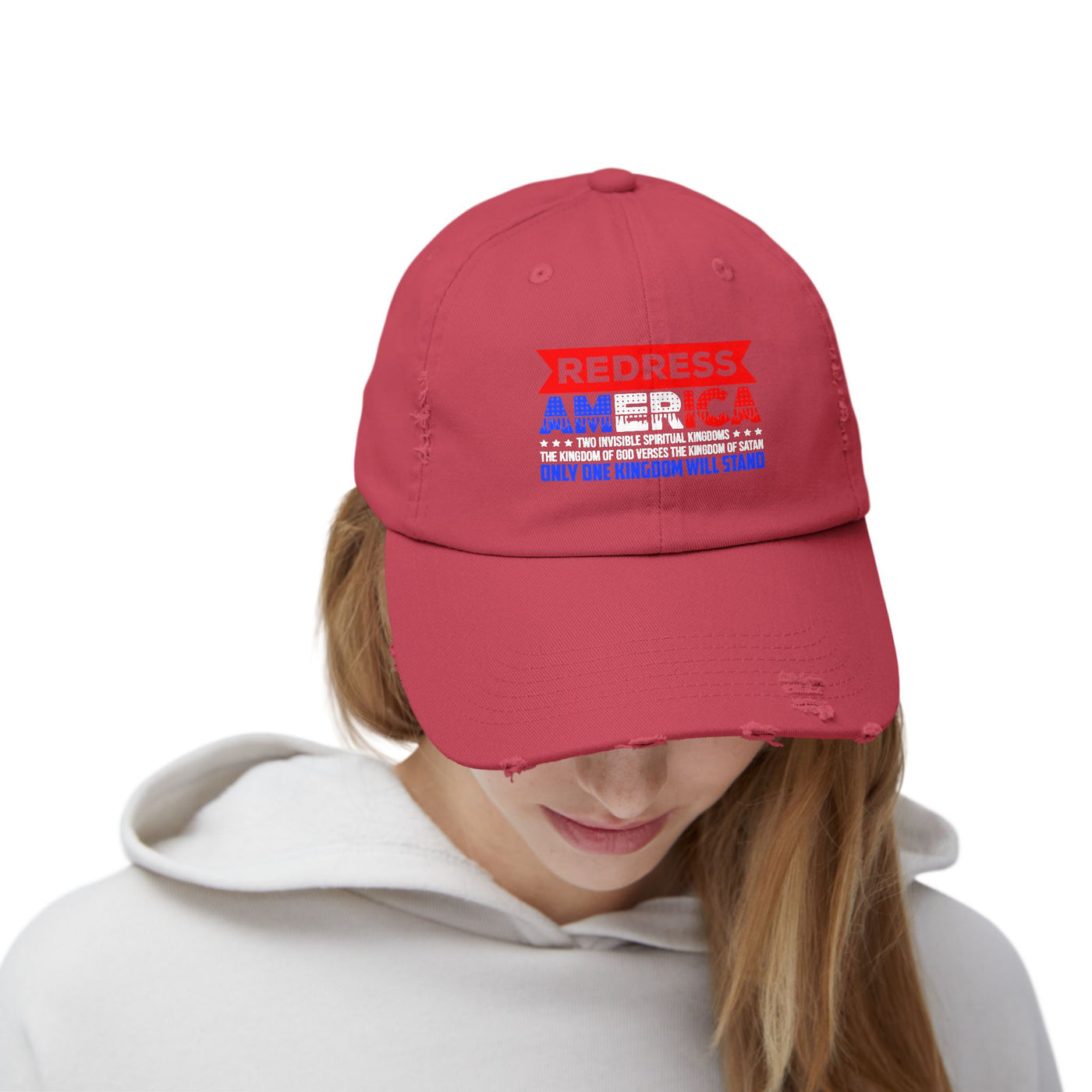 Redress America Unisex Distressed Cap