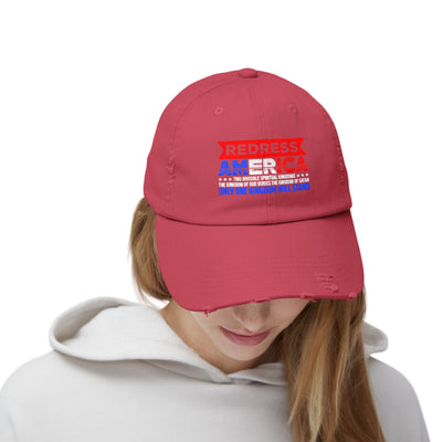 Redress America Unisex Distressed Cap