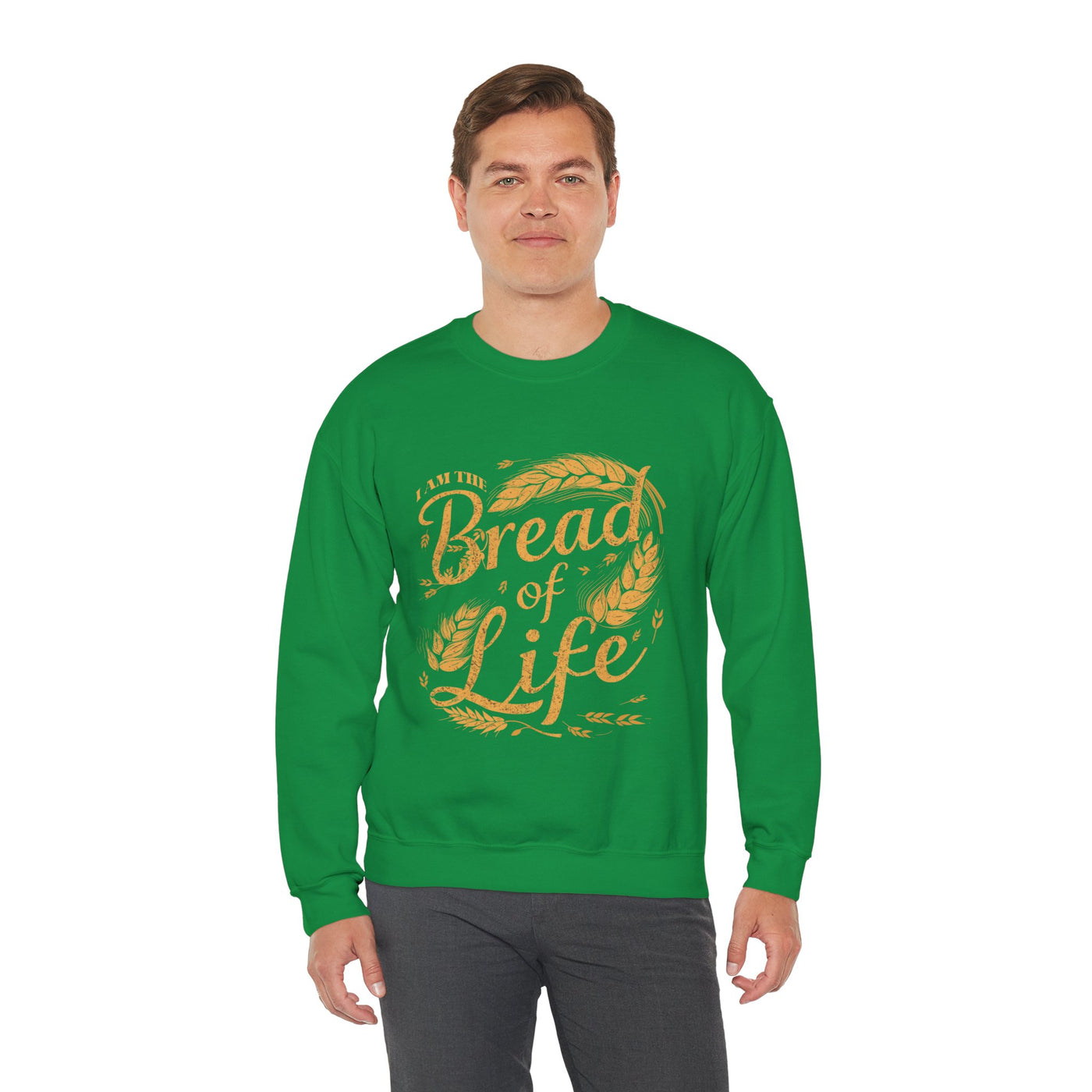 Bread Of Life Unisex Heavy Blend™ Crewneck Sweatshirt