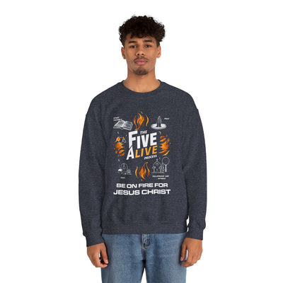 The Five Alive Process Unisex Heavy Blend™ Crewneck Sweatshirt