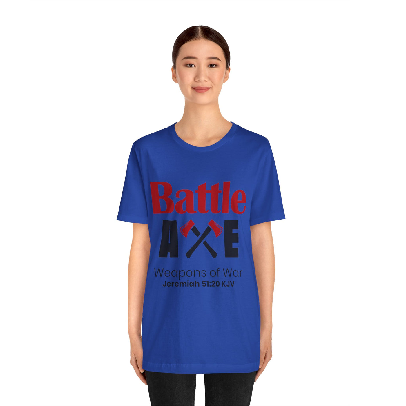 Battle Axe Weapons Of War Unisex Jersey Short Sleeve Tee