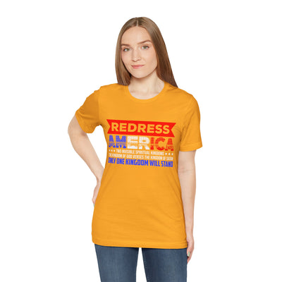Redress America Unisex Jersey Short Sleeve Tee