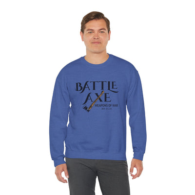 Battle Axe Jeremiah 51:20 Unisex Heavy Blend™ Crewneck Sweatshirt