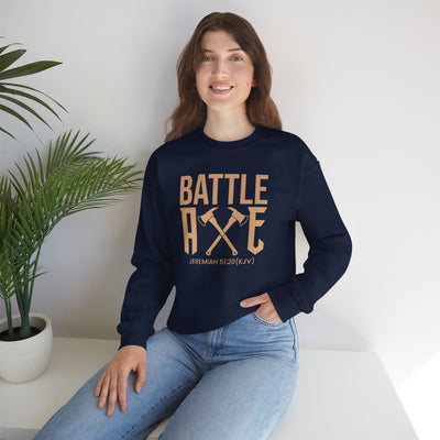 Battle Axe Unisex Heavy Blend™ Crewneck Sweatshirt