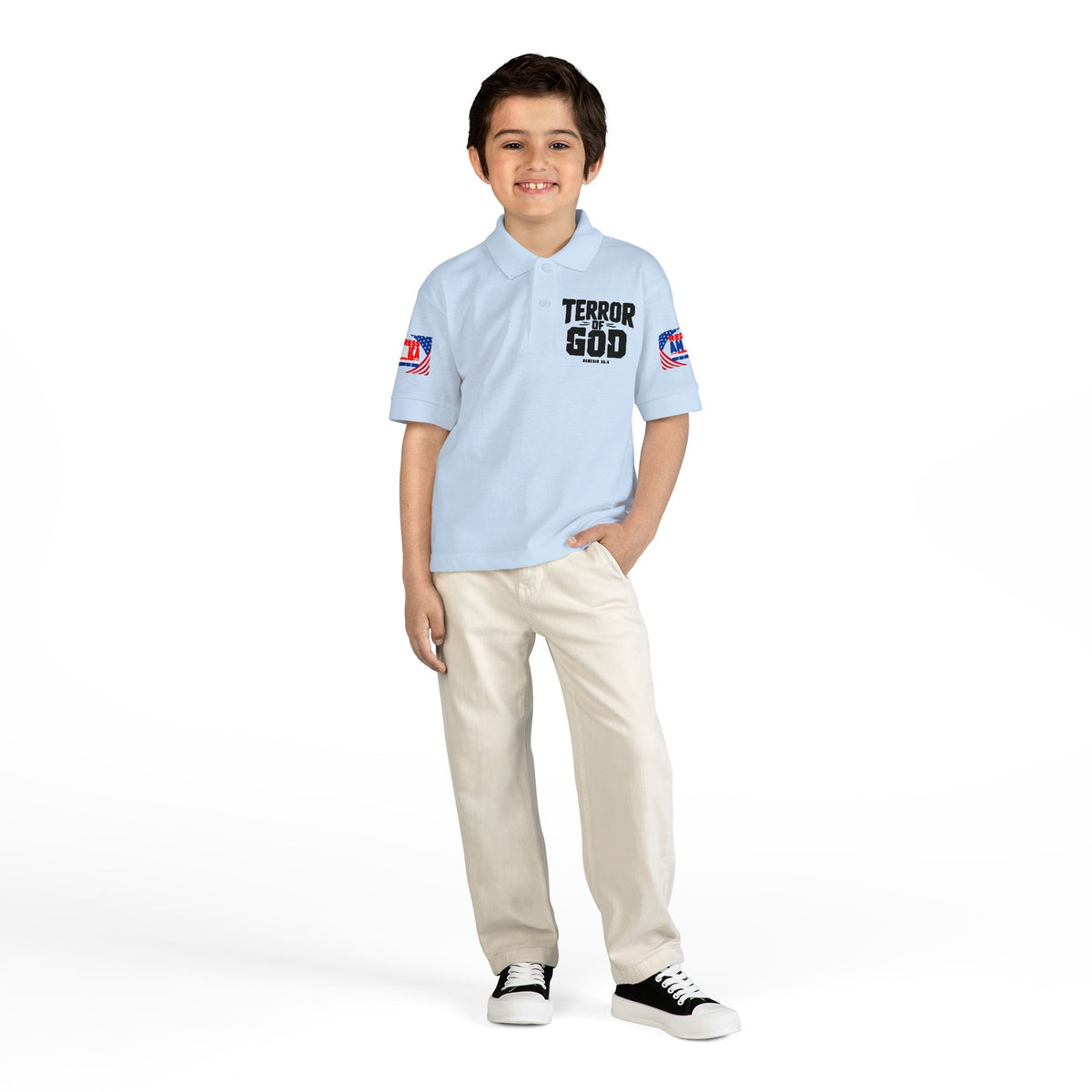 DryBlend® Youth Jersey Polo