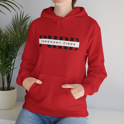 Pure Innocent Finds Unisex Heavy Blend™ Hooded Sweatshirt, Black Design