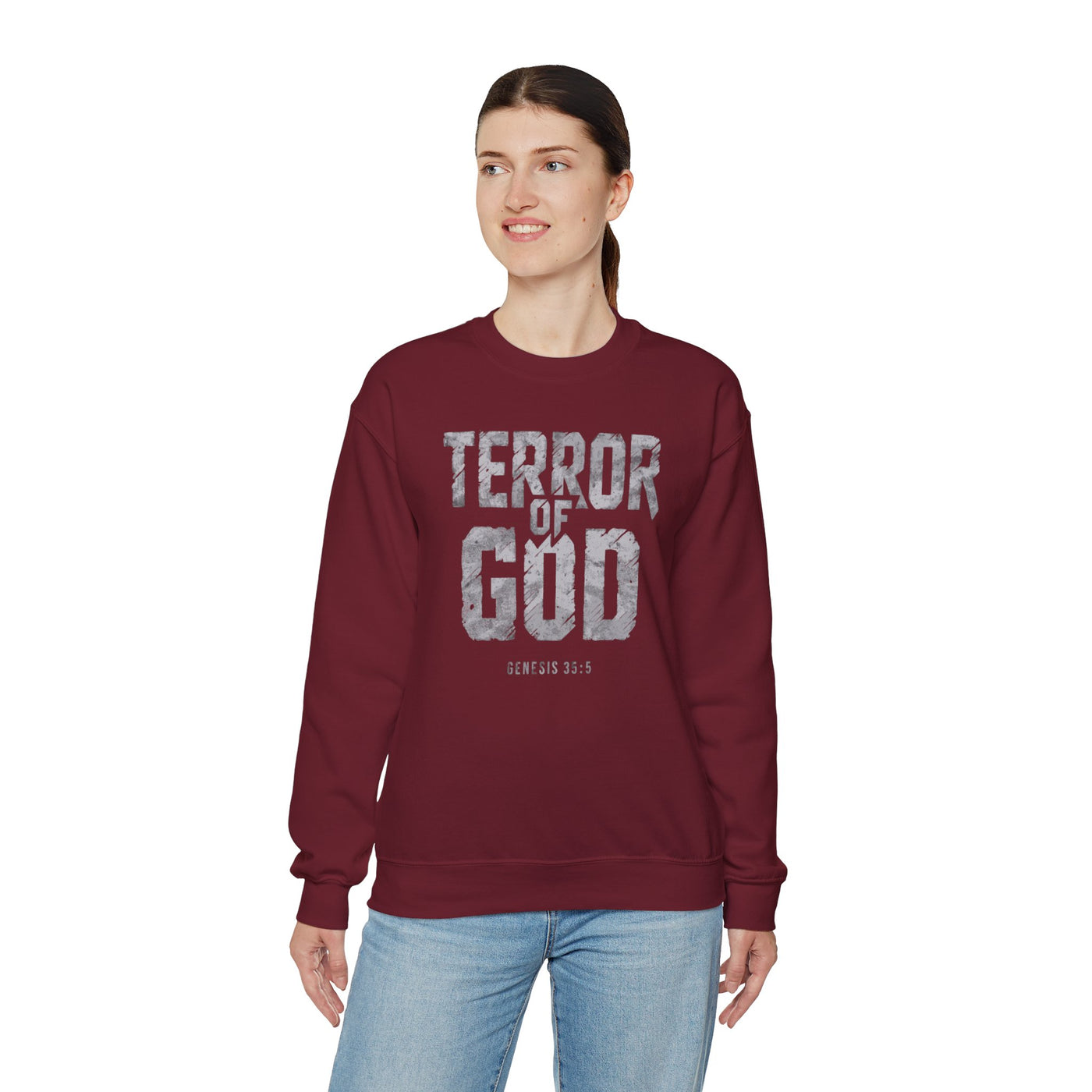 Terror Of God Unisex Heavy Blend™ Crewneck Sweatshirt
