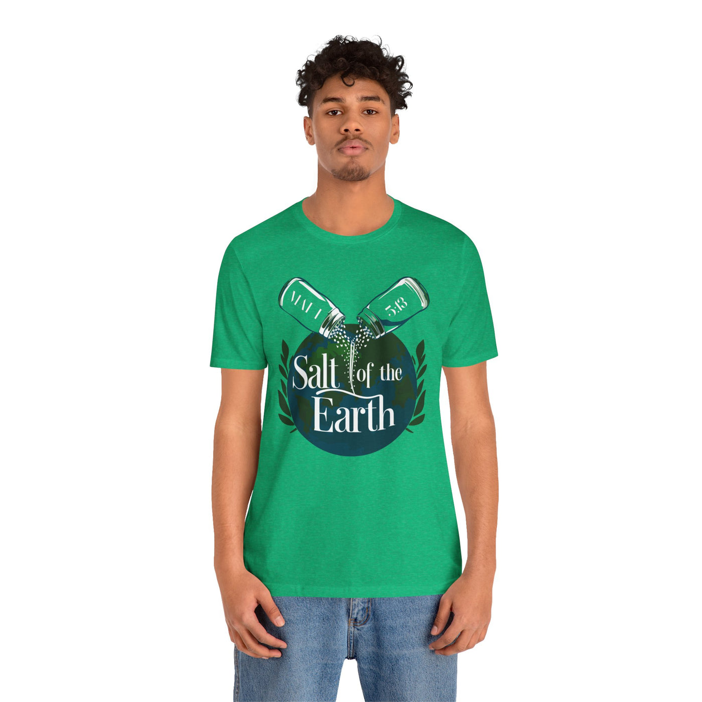 Salt Of The Earth Matt 5:13 Unisex Jersey Short Sleeve Tee