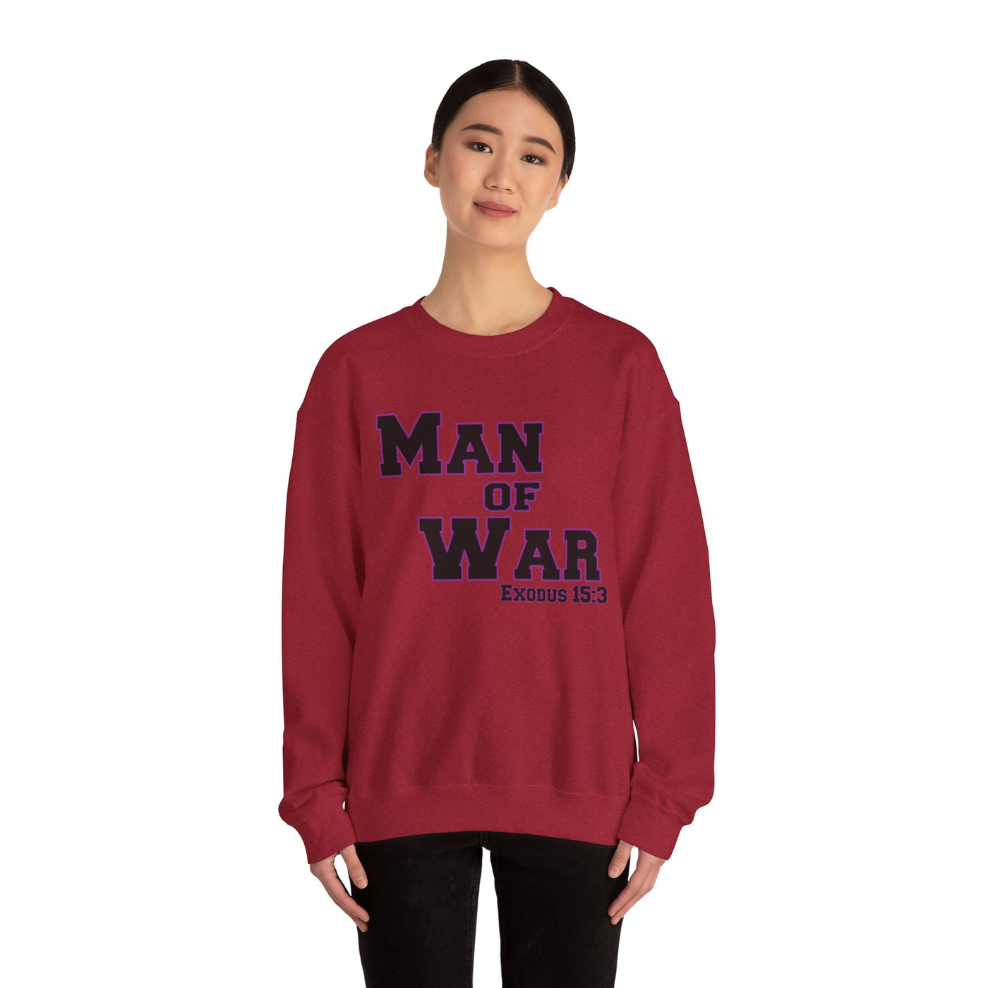 Man Of War Unisex Heavy Blend™ Crewneck Sweatshirt