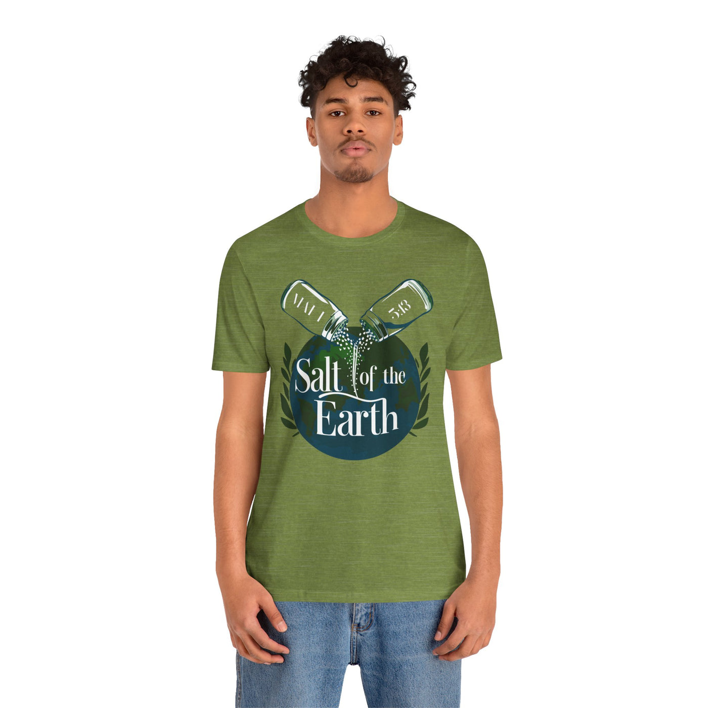 Salt Of The Earth Matt 5:13 Unisex Jersey Short Sleeve Tee