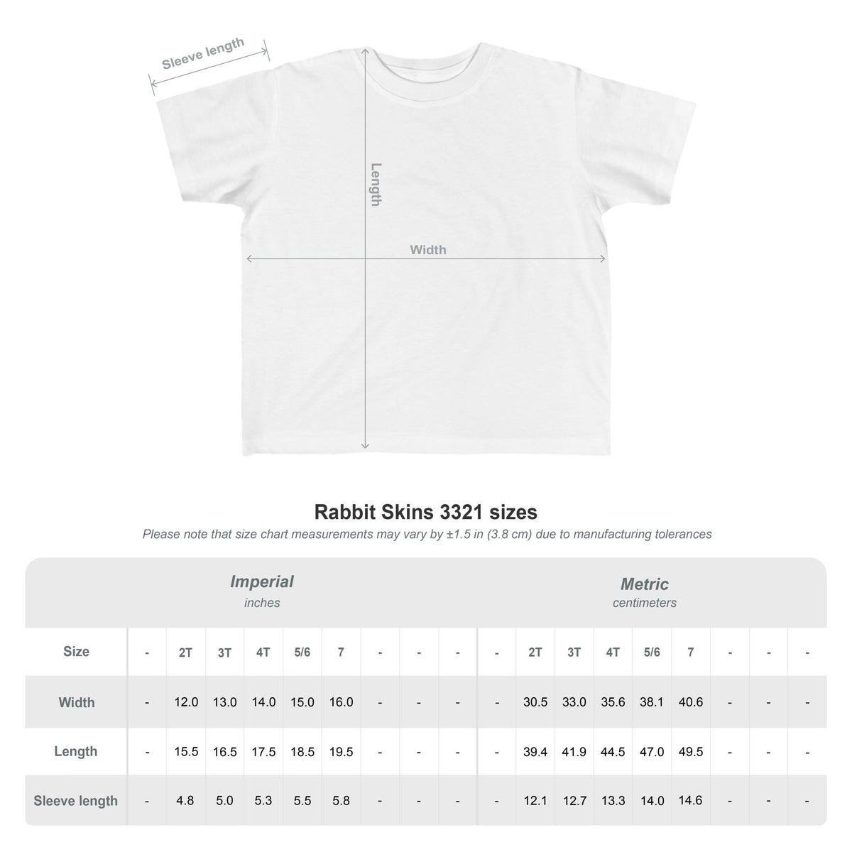 Toddler's Fine Jersey Tee