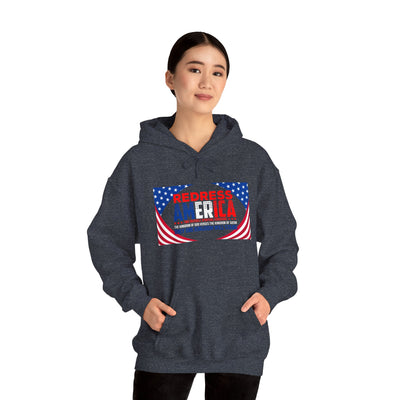 Redress America Unisex Heavy Blend™ Hooded Sweatshirt, American Stars