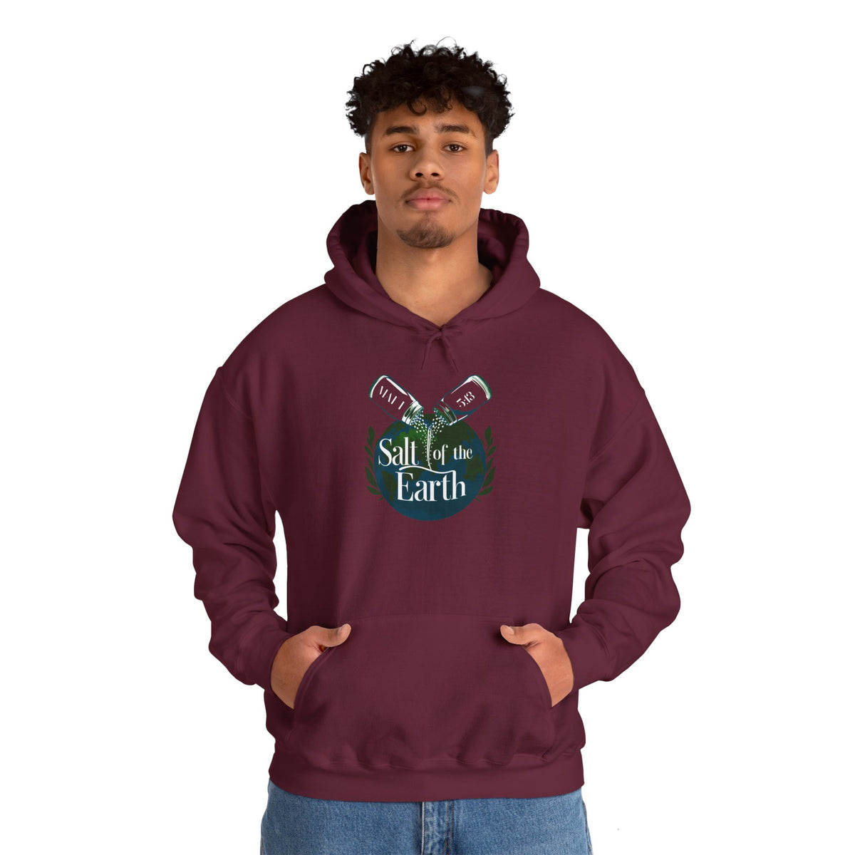Salt Of The Earth Matt 5:13 Unisex Heavy Blend™ Hooded Sweatshirt