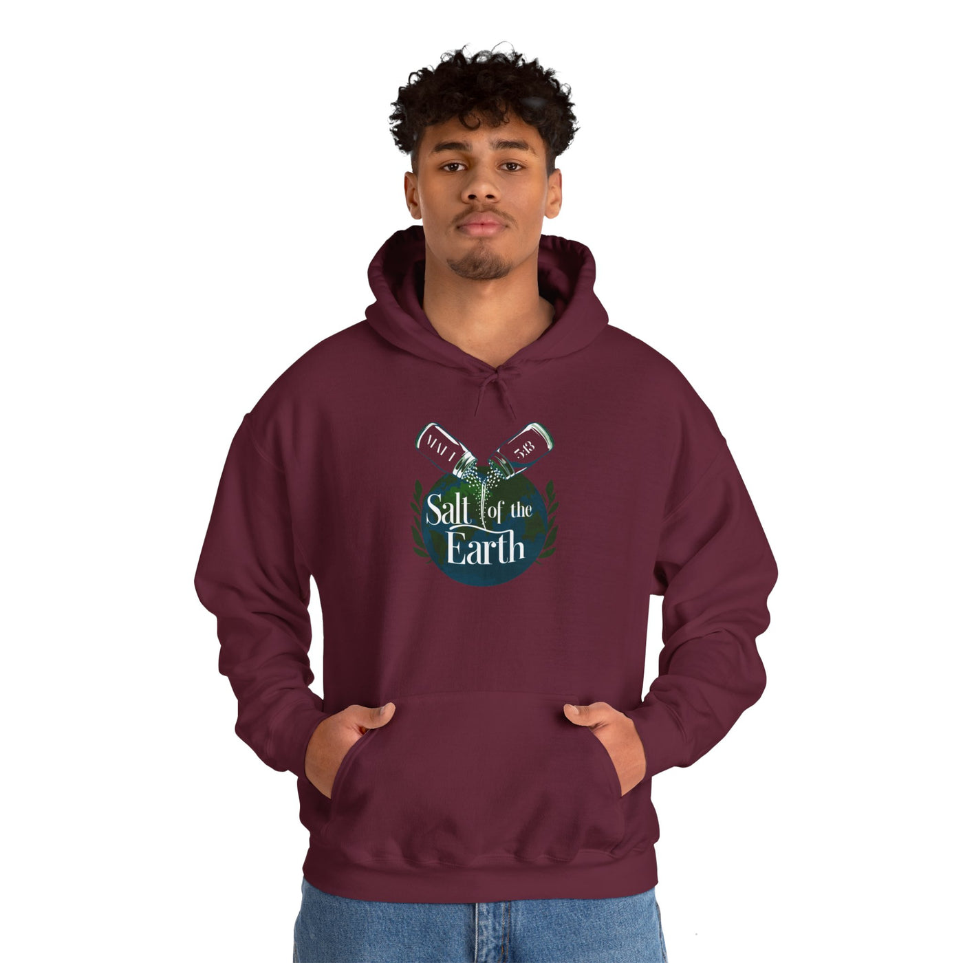 Salt Of The Earth Matt 5:13 Unisex Heavy Blend™ Hooded Sweatshirt
