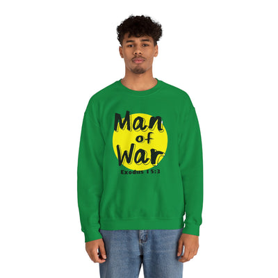 Man Of War Unisex Heavy Blend™ Crewneck Sweatshirt, Graphic Wears
