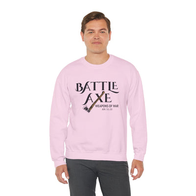 Battle Axe Jeremiah 51:20 Unisex Heavy Blend™ Crewneck Sweatshirt