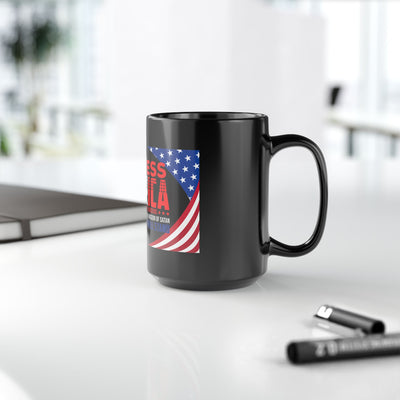Redress America Black Mug (11oz, 15oz), American Flags