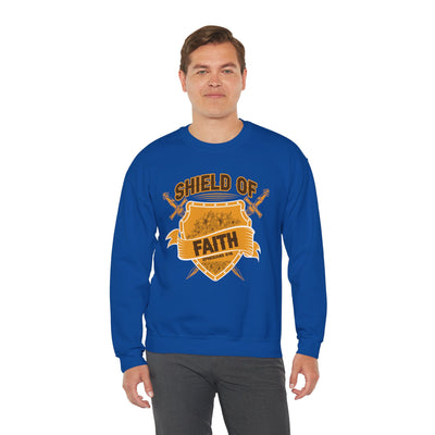 Shield Of Faith Unisex Heavy Blend™ Crewneck Sweatshirt