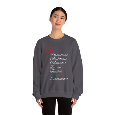 Be Determined Unisex Heavy Blend™ Crewneck Sweatshirt