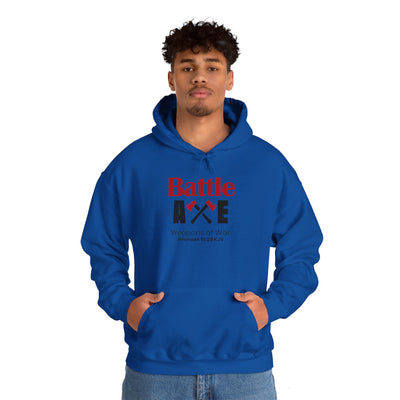 Battle Axe Weapons Of War Unisex Heavy Blend™ Hooded Sweatshirt