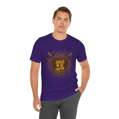 Shield Of Faith Unisex Jersey Short Sleeve Tee, Dot Design