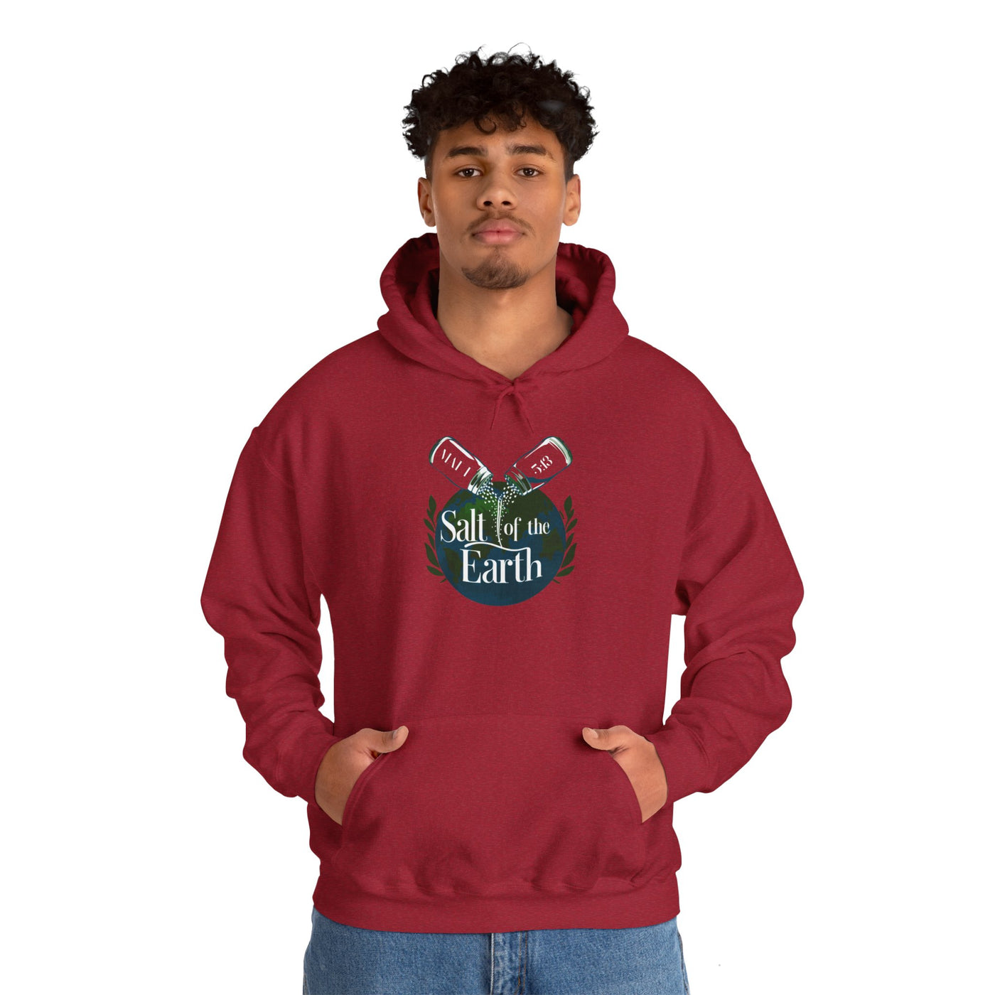 Salt Of The Earth Matt 5:13 Unisex Heavy Blend™ Hooded Sweatshirt